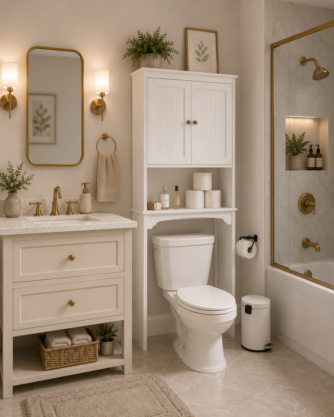 25 Smart Bathroom Storage Ideas to Maximize Space ( Amazon Must-Haves)